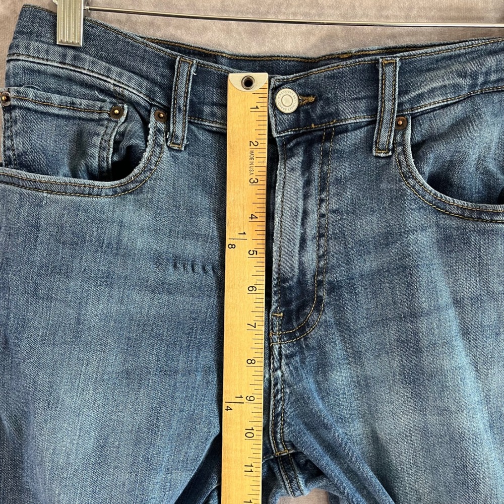 Lucky Brand 412 Athletic Slim Jeans Mens 32x30 Blue Medium Wash Denim *See Pics* - Picture 10 of 13